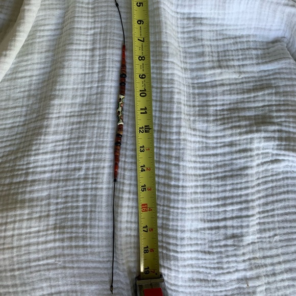 Unique beaded necklace. Bought in Senegal, beads from Ghana. Excellent shape. - Picture 6 of 6